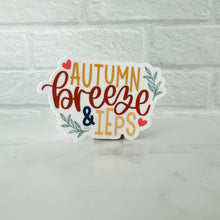 Load image into Gallery viewer, Autumn Breeze and IEPs Sticker