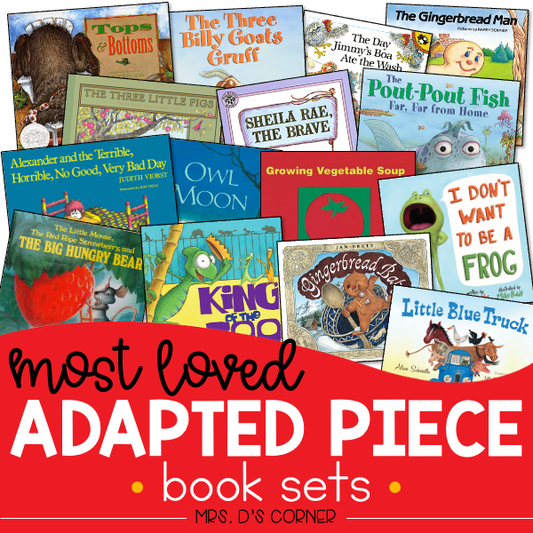Most Loved Books Bundle Adapted Piece Book Set [ 15 book sets included! ]