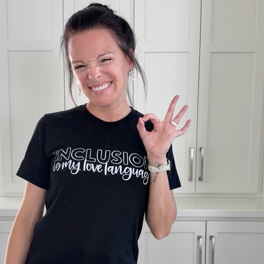 PREORDER Inclusion is My Love Language Teacher Tee