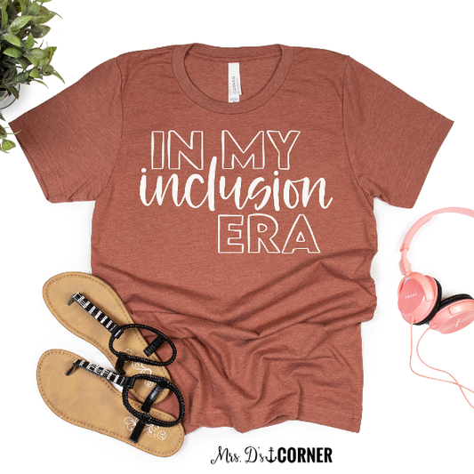 PREORDER In My Inclusion Era Teacher Tee