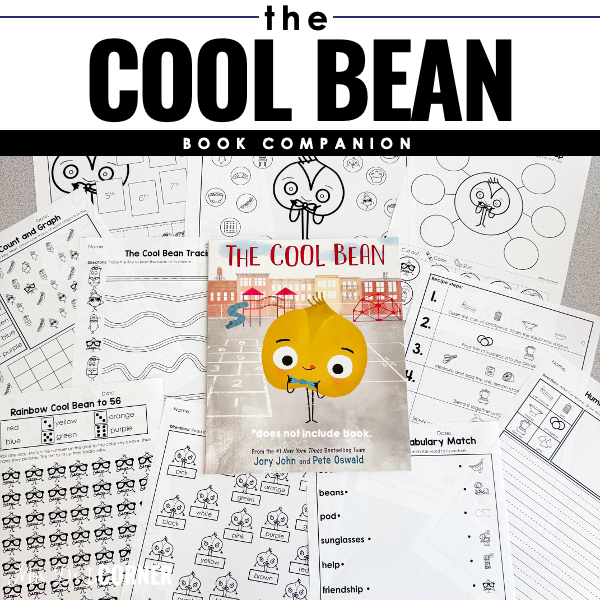 The Cool Bean Book Companion | Jory John Story Extension Activities