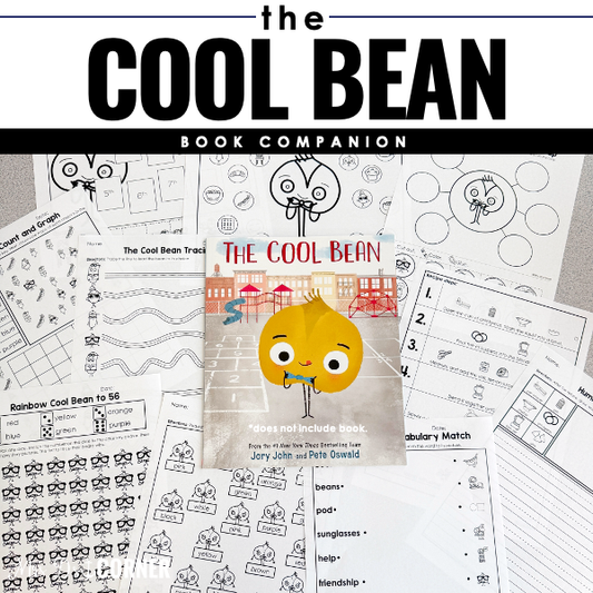 The Cool Bean Book Companion | Jory John Story Extension Activities