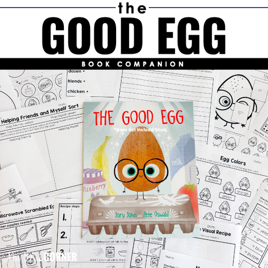 The Good Egg Book Companion | Jory John Story Extension Activities