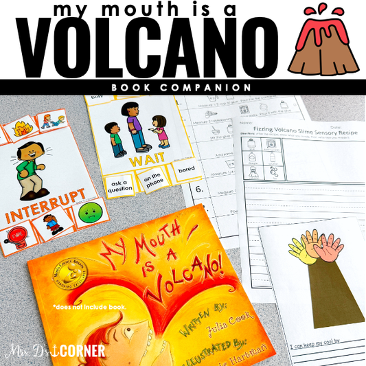My Mouth is a Volcano Book Companion | 3 extension activities