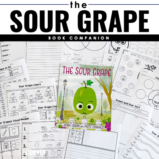 The Sour Grape Companion | Jory John Story Extension Activities