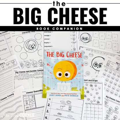 The Big Cheese Book Companion | Jory John Story Extension Activities