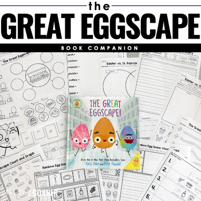 The Great Eggscape Book Companion | Jory John Story Extension Activities