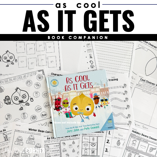 As Cool As It Gets Book Companion | Jory John Story Extension Activities