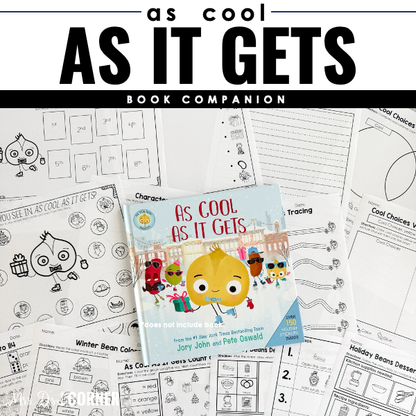 As Cool As It Gets Book Companion | Jory John Story Extension Activities