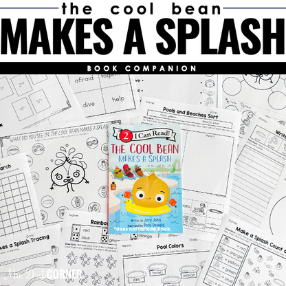 The Cool Bean Makes a Splash Book Companion | Story Extension Activities