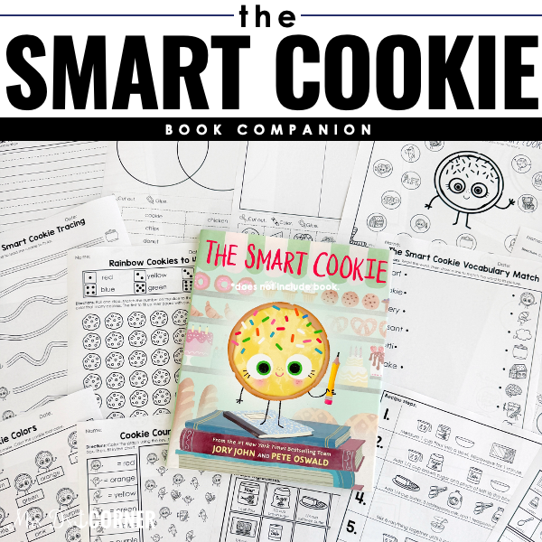 The Smart Cookie Book Companion | Jory John Story Extension Activities