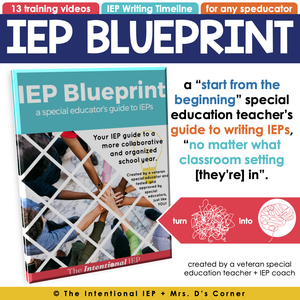 IEP Blueprint | Special Educator's Guide to IEPs