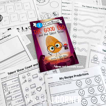 The Good Egg and the Talent Show | Jory John Story Extension Activities
