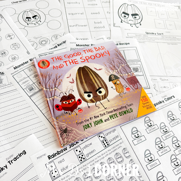 The Good The Bad and The Spooky Book Companion | Jory John Extension Activities