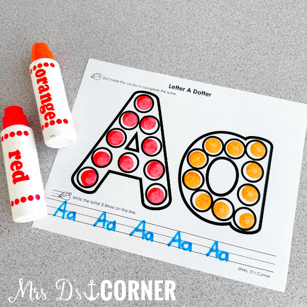 Alphabet Dotter Activities | 7 Dotter Activities for Each Letter