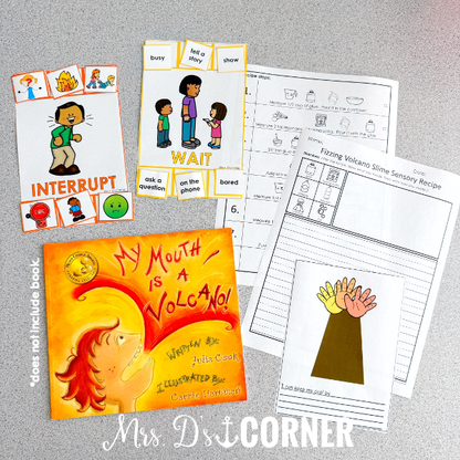 My Mouth is a Volcano Book Companion | 3 extension activities