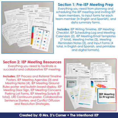 IEP Meeting Guide | A Comprehensive Facilitator's Guide to Holding IEP Meetings