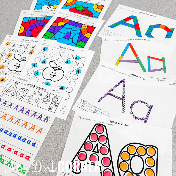 Alphabet Letter Recognition + Formation Bundle | 7 Resources Included