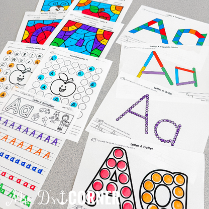 Alphabet Letter Recognition + Formation Bundle | 7 Resources Included