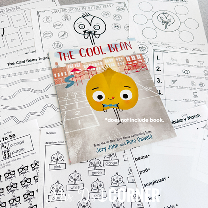 The Cool Bean Book Companion | Jory John Story Extension Activities