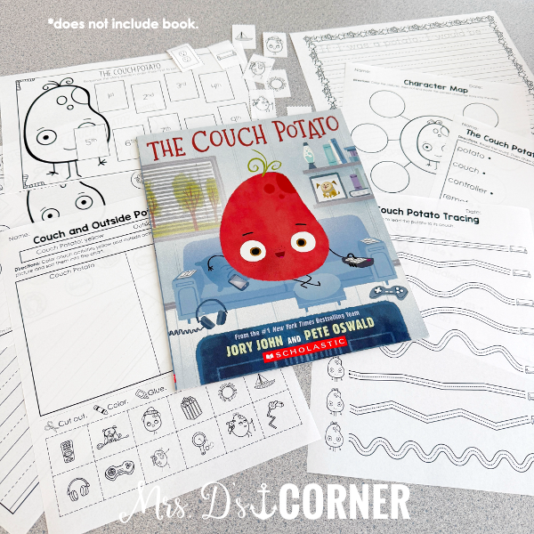 The Couch Potato Book Companion | Jory John Story Extension Activities