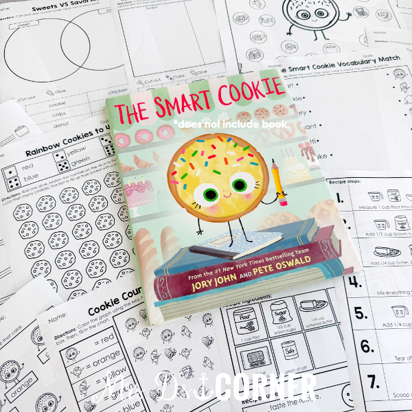The Smart Cookie Book Companion | Jory John Story Extension Activities