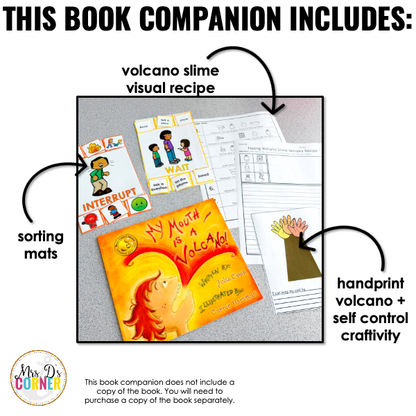 My Mouth is a Volcano Book Companion | 3 extension activities