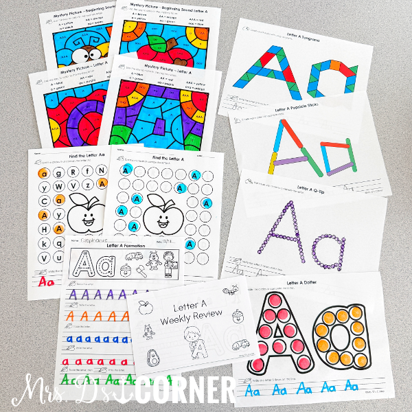 Alphabet Letter Recognition + Formation Bundle | 7 Resources Included