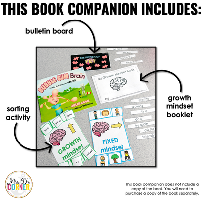 Bubble Gum Brain Book Companion | 3 extension activities