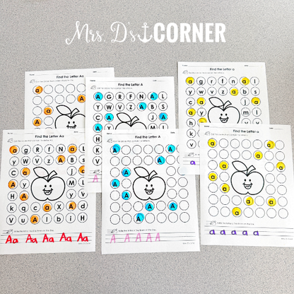 Alphabet Dotter Activities | 7 Dotter Activities for Each Letter