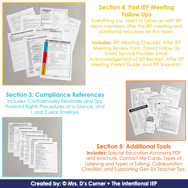 IEP Meeting Guide | A Comprehensive Facilitator's Guide to Holding IEP Meetings