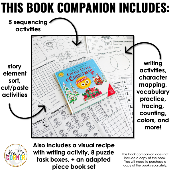 Have Yourself a Cheesy Little Christmas Book Companion | Story Extensions