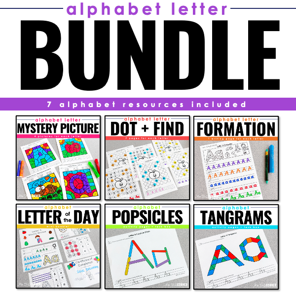 Alphabet Letter Recognition + Formation Bundle | 7 Resources Included