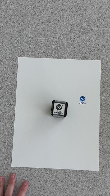 Data Collected Self-inking Rubber Stamp | Mrs. D's Rubber Stamp Collection