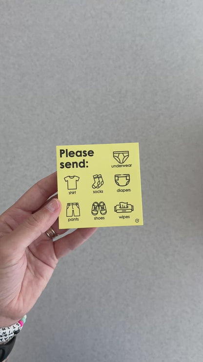 Please Send... Sticky Note Pad | 50 Sheets
