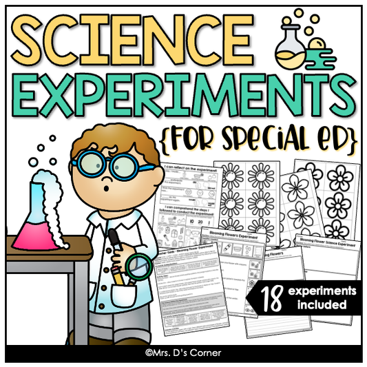18 Visual Science Experiments for Special Education