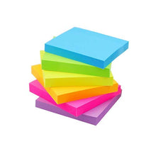 Load image into Gallery viewer, Early Buy Sticky Notes 6 Bright Color 6 Pads Self-Stick Notes 3 in x 3 in, 100 Sheets/Pad