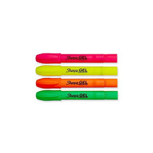 Load image into Gallery viewer, Sharpie 1780477 Gel Highlighter, Bullet Tip, Assorted Colors, 4 per Set