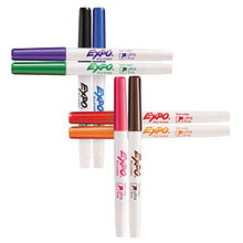 Load image into Gallery viewer, EXPO Low Odor Dry Erase Markers, Ultra-Fine Tip, Assorted Colors, 8 Pack