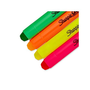 Sharpie 1780477 Gel Highlighter, Bullet Tip, Assorted Colors, 4 per Set