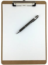 Load image into Gallery viewer, Trade Quest Letter Size Clipboard Low Profile Clip Hardboard (Pack of 30)