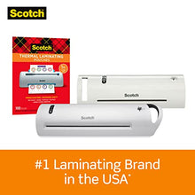 Load image into Gallery viewer, Scotch Thermal Laminating Pouches, 200 Count, Clear, 3 mil., Laminate Business Cards, Banners and Essays, Ideal Office or School Supplies, Fits Letter Sized (8.9 in. × 11.4 in.) Paper
