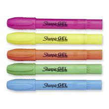 Load image into Gallery viewer, SHARPIE Gel Highlighters, Bullet Tip, Assorted Colors, 5 Count
