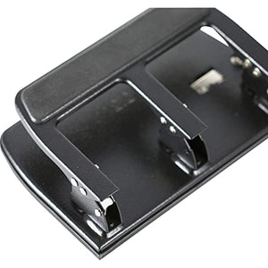 Office mate Heavy Duty 3 Hole Punch with Padded Handle, 40-Sheet Capacity, Black (90089)