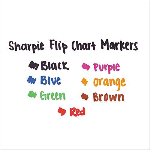 Sharpie Flip Chart Coloured Bullet Markers
