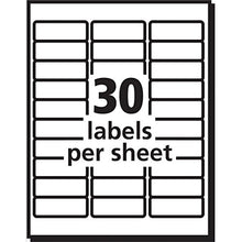 Load image into Gallery viewer, Avery Easy Peel Printable Address Labels with Sure Feed, 1&quot; x 2-5/8&quot;, White, 750 Blank Mailing Labels (08160)