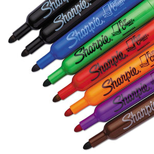 Sharpie 22478 Flip Chart Markers Bullet Tip Eight Colors 8/Set