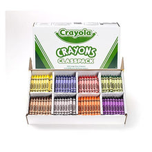 Load image into Gallery viewer, Crayola Crayon Classpack - 400ct (8 Assorted Colors), Large Crayons for Kids, Bulk Classroom Supplies for Teachers, Back to School, Ages 3+