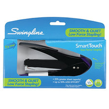 Load image into Gallery viewer, Swingline Stapler, SmartTouch Desktop Stapler, Reduced Effort, 25 Sheets, Half Strip, Assorted Colors - Color Selected for You (S7066515B)