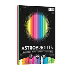 Load image into Gallery viewer, Astrobrights Colored Cardstock, 8.5” x 11”, 65 lb / 176 gsm, &quot;Spectrum&quot; 25-Color Assortment, 75 Sheets (80944-01)